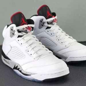 Air Jordan Retro 5s “Cement”